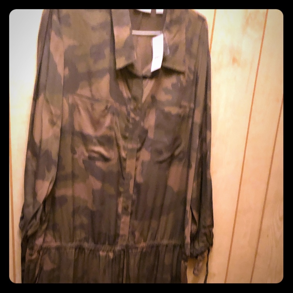 Camouflage jumpsuit